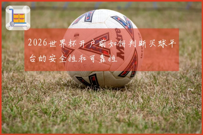 2026世界杯开户前如何判断买球平台的安全性和可靠性